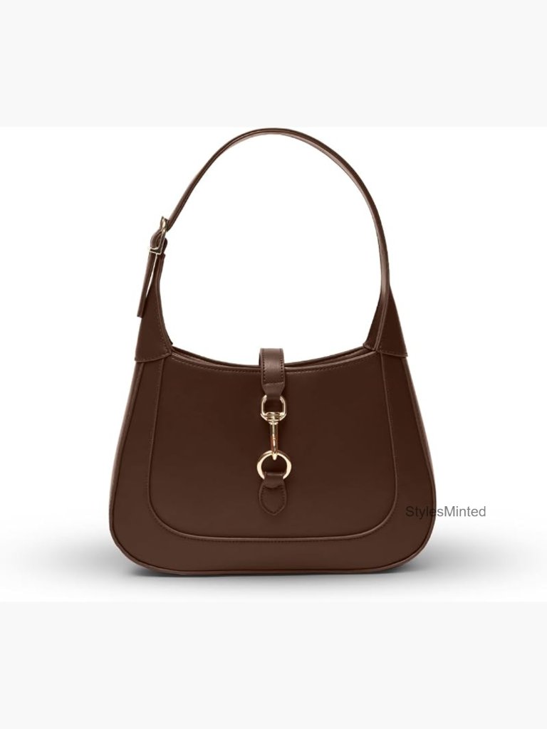 Vegan Leather Top Handle Hobo Bag Crossbody Shoulder Bag